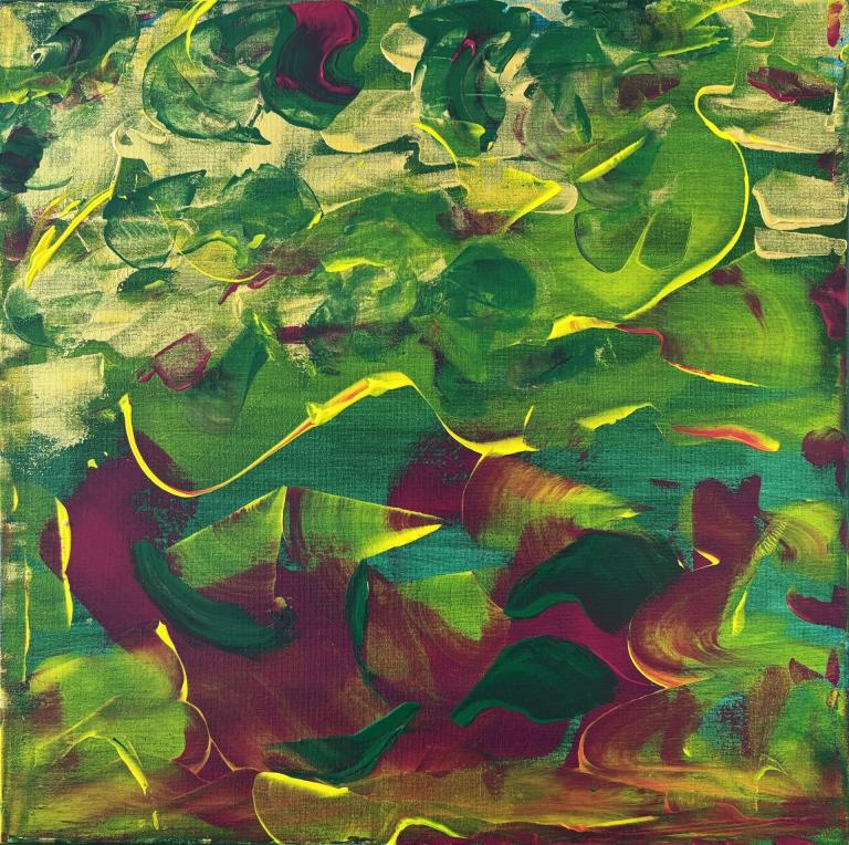Karin Stein Beschwingt Acryl